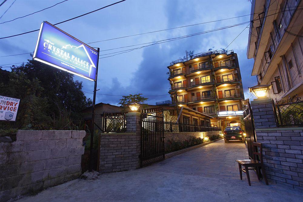 Hotel Crystal Palace Pokhara Bagian luar foto